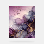 Gepersonaliseerde Serenity Spa Acryl Bord (Voorkant)