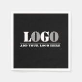 Gepersonaliseerde servetten bruiloft Creëer uw eig (Voorkant)