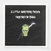 Gepersonaliseerde servetten, Frankenstein Hallowee Servet (Voorkant)