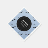 Gepersonaliseerde servetten Ice Hockey thema (Hoek)