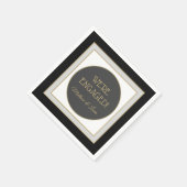 Gepersonaliseerde service party napkin servet (Hoek)