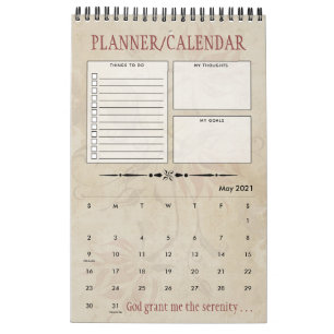 Gepersonaliseerde service Prayer Recovery Gift Pla Kalender