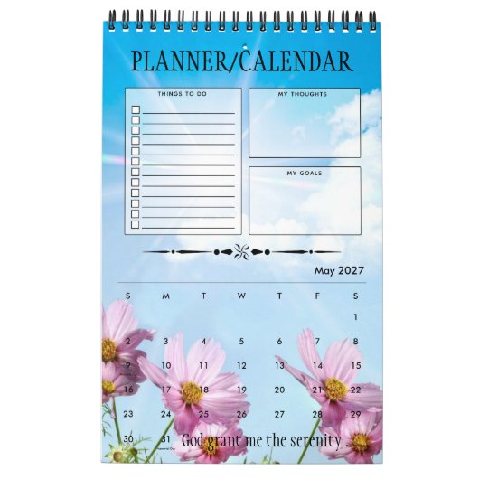 Gepersonaliseerde service Prayer Recovery Gift Pla Kalender (Mei 2027)