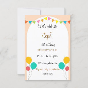 Gepersonaliseerde Sesamstraat verjaardagsuitnodigi Kaart