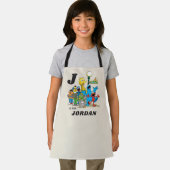 Gepersonaliseerde  Sesamstraat Vrienden Schort (Insitu)