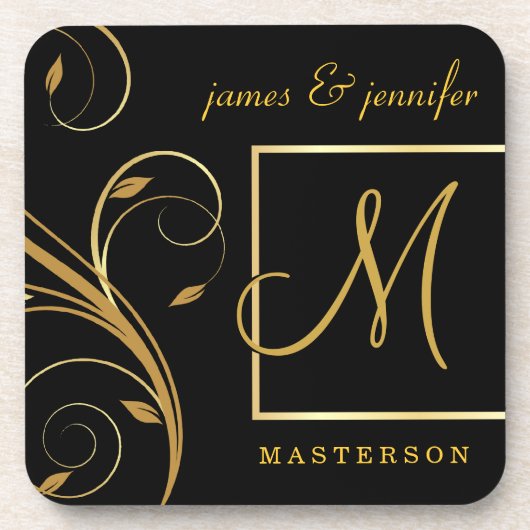 Gepersonaliseerde set Onderzetters voor weddenscha (Voorkant)