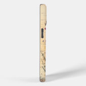 Gepersonaliseerde  Shabby Chic Pink Wildflower Case-Mate iPhone Case (Achterkant / Rechts)