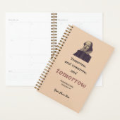 Gepersonaliseerde Shakespeare Cute Dark Academia Planner (Display)