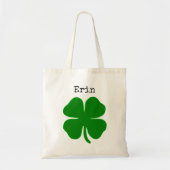gepersonaliseerde shamrock bag tote bag (Voorkant)