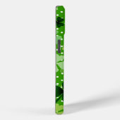 Gepersonaliseerde Shamrock en Polka Dot Case-Mate iPhone Case (Achterkant / Rechts)
