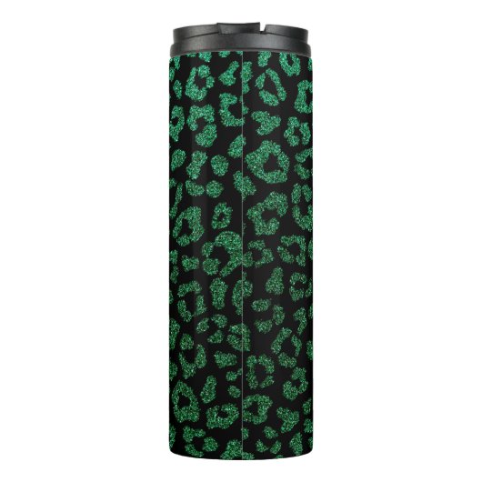 Gepersonaliseerde Shamrock Glitter Thermosbeker (Achterkant)