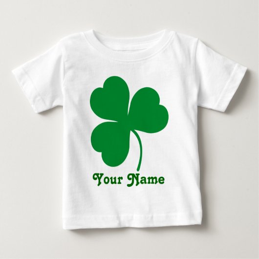 Gepersonaliseerde Shamrock Irish St Patrick's Day (Voorkant)