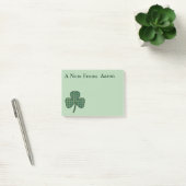 Gepersonaliseerde Shamrock Post It Notes-cadeautje Post-it® Notes (Kantoor)