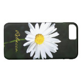 Gepersonaliseerde Shasta Daisy iPhone 7 Hoesje (Achterkant (Horizontaal))