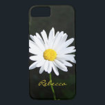Gepersonaliseerde Shasta Daisy iPhone 7 Hoesje<br><div class="desc">Het moderne zwarte,  gele,  witte en groene Shasta Daisy flower iPhone 7-hoesje kan worden aangepast met uw logo,  naam,  initialen of andere tekst. Als u hulp nodig hebt,  kunt u een e-mail sturen naar niteowlstudio@gmail.com.</div>