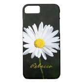 Gepersonaliseerde Shasta Daisy iPhone 7 Hoesje (Achterkant)