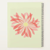 Gepersonaliseerde Sheer Wildflower Planner (Achterkant)