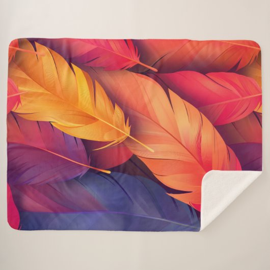 Gepersonaliseerde Sherpa deken 3 maten (Voorkant (horizontaal))