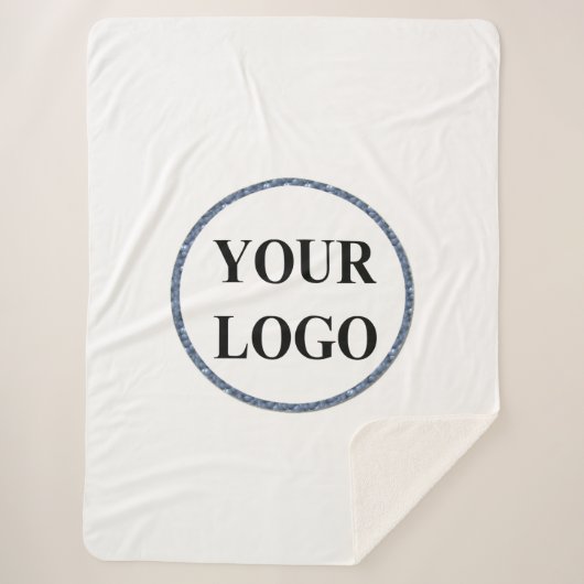 Gepersonaliseerde Sherpa dekenworp Gepersonaliseer Sherpa Deken (Voorkant)