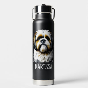 Gepersonaliseerde Shih Tzu   Hond Mam Waterfles