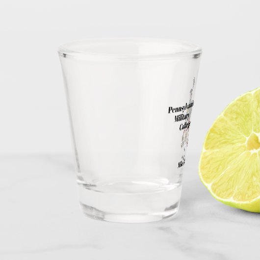 GEPERSONALISEERDE SHOT GLASS W/PMC PROUD CADET LOG SHOT GLAS (Links)