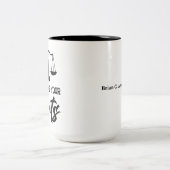 Gepersonaliseerde "Show me uw onrechtmatige daad"  Tweekleurige Koffiemok (Center)