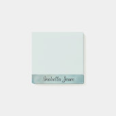 Gepersonaliseerde side tab met naam post-it® notes (Voorkant)