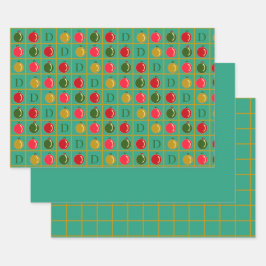 Gepersonaliseerde sierbingo - Jade Green Inpakpapier Vel