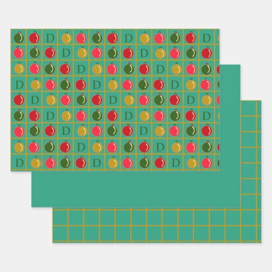 Gepersonaliseerde sierbingo - Jade Green Inpakpapier Vel (Set)