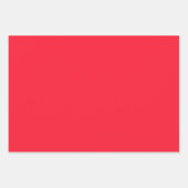 Gepersonaliseerde sierbingo - rood en groen inpakpapier vel (Voorkant 2)