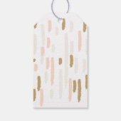 Gepersonaliseerde Simple Boho Christmas Cadeaulabel (Achterkant)