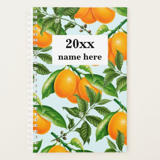 Gepersonaliseerde Sinaasappels Planner