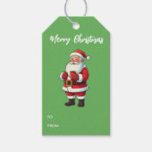 Gepersonaliseerde Sinterklaas Drink warme chocolad Cadeaulabel (Voorkant)