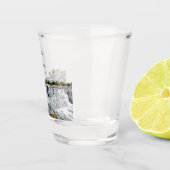 Gepersonaliseerde Sioux-Herfsten Waterfall Shot Gl Glas (Rechts)