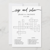 Gepersonaliseerde sip en los Vrijgezellenfeest kru Kaart (Voorkant)