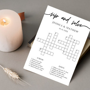 Gepersonaliseerde sip en los Vrijgezellenfeest kru Kaart