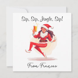 Gepersonaliseerde SIP Kerst Kaart