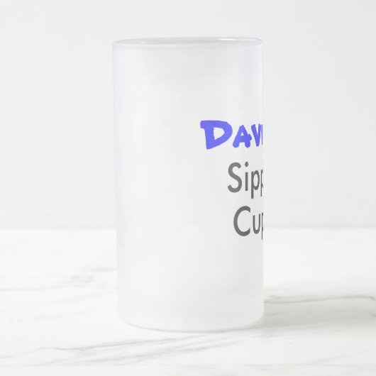 Gepersonaliseerde Sippy Cup bierstein Matglas Bierpul (Center)