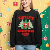 Gepersonaliseerde Sister's Christmas Trui