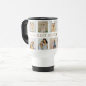 Gepersonaliseerde Sisters Travel Mug | Aangepaste  Reisbeker (Voorkant links)
