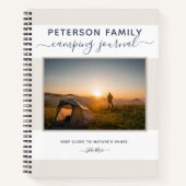 Gepersonaliseerde sjabloon van het Dagboek van de  Notitieboek (Voorkant)