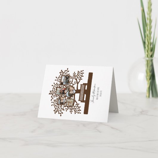 Gepersonaliseerde Sjabloon voor familieboomfotocol (Voorkant)