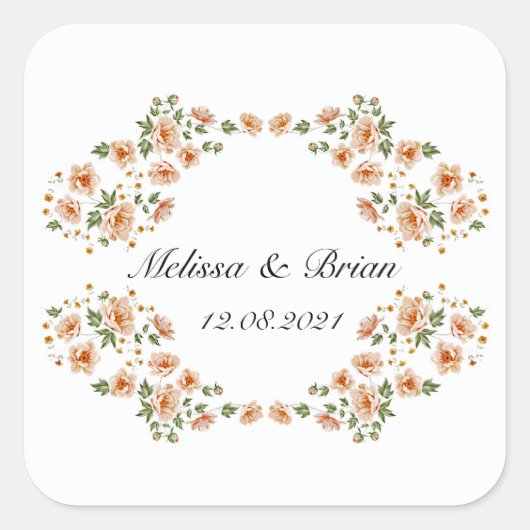 Gepersonaliseerde Sjabloon voor het Etiket van de  (Voorkant)