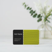 Gepersonaliseerde sjabloon voor visitekaartjes (Staand voorkant)