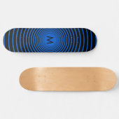 Gepersonaliseerde Skateboard Custom Letter en Kleu (Horizontaal)