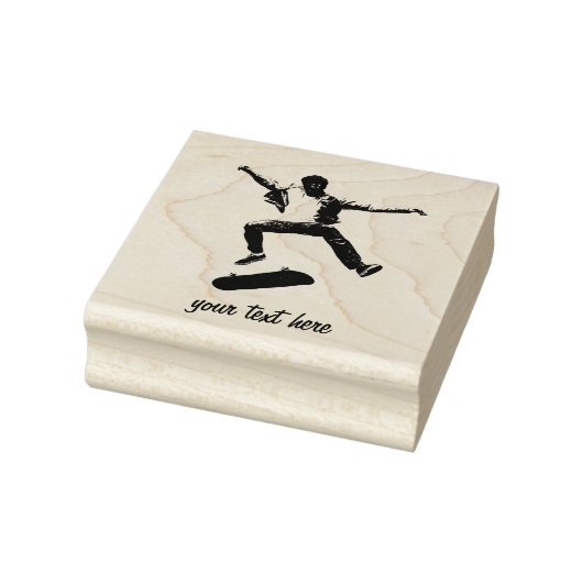 Gepersonaliseerde Skateboard  Rubberstempel (Stempel)