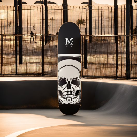 Gepersonaliseerde Skeleton Birthday Halloween Part Persoonlijk Skateboard