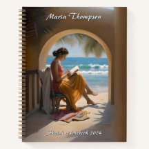 Gepersonaliseerde Sketch Travel Notitieboek Dagboe