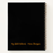 Gepersonaliseerde Sketch Travel Notitieboek Dagboe (Achterkant)