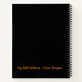 Gepersonaliseerde Sketch Travel Notitieboek Dagboe (Achterkant)